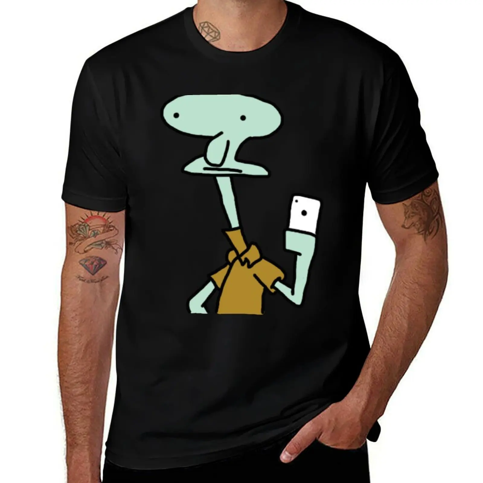 Poorly-Drawn Widward T-Shirt essential t shirt graphic t shirts for man T-Shirt