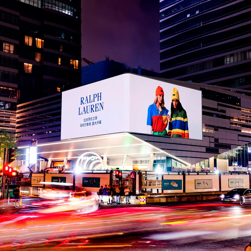 P4.44 Outdoor LED Screen Flower Display for Exhibition