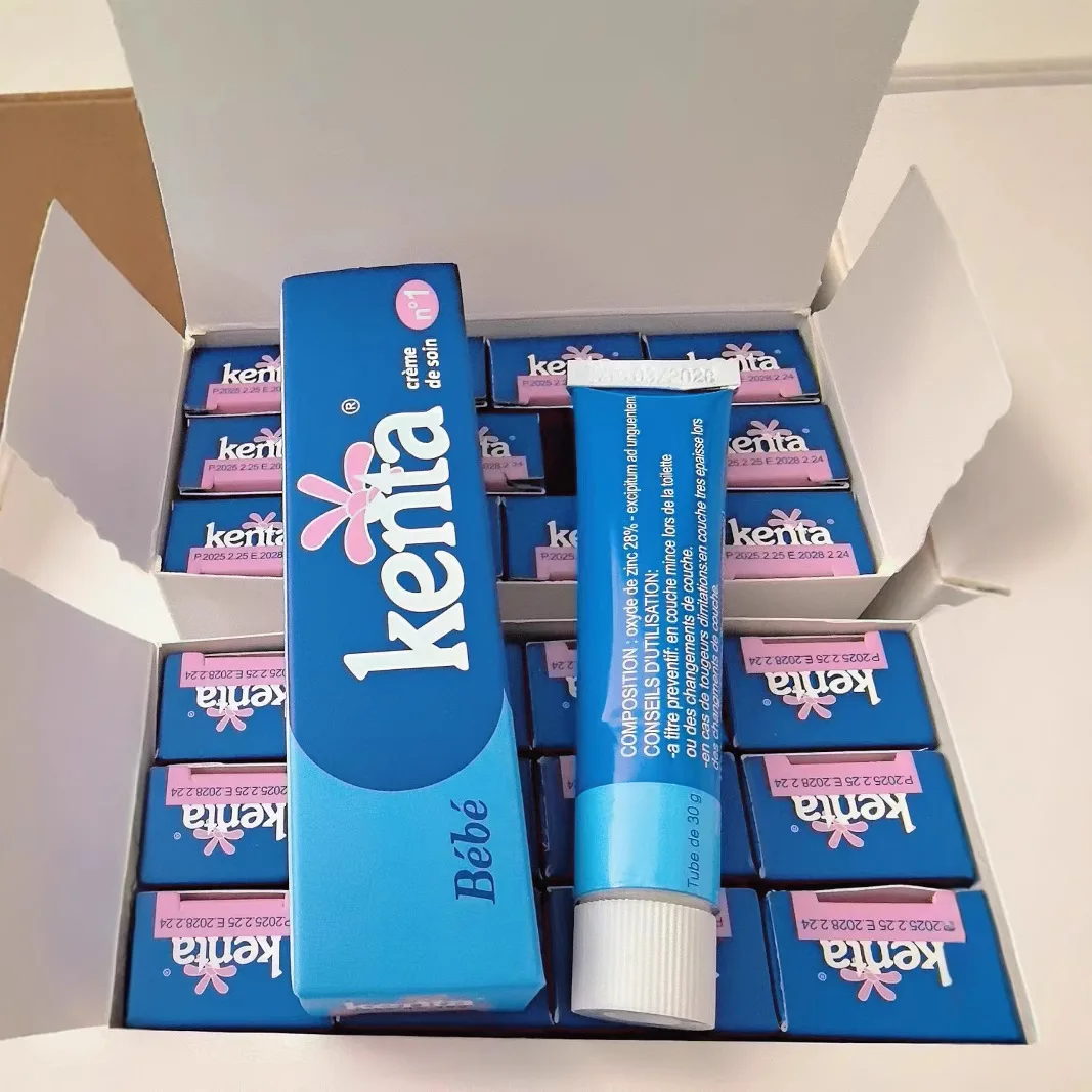Crema Kenta Bébé de 30g para zonas sensibles de la piel del cuerpo, calmante, hidratante, mejora la sequedad, desvanece las manchas y la opacidad, fácil de absorber