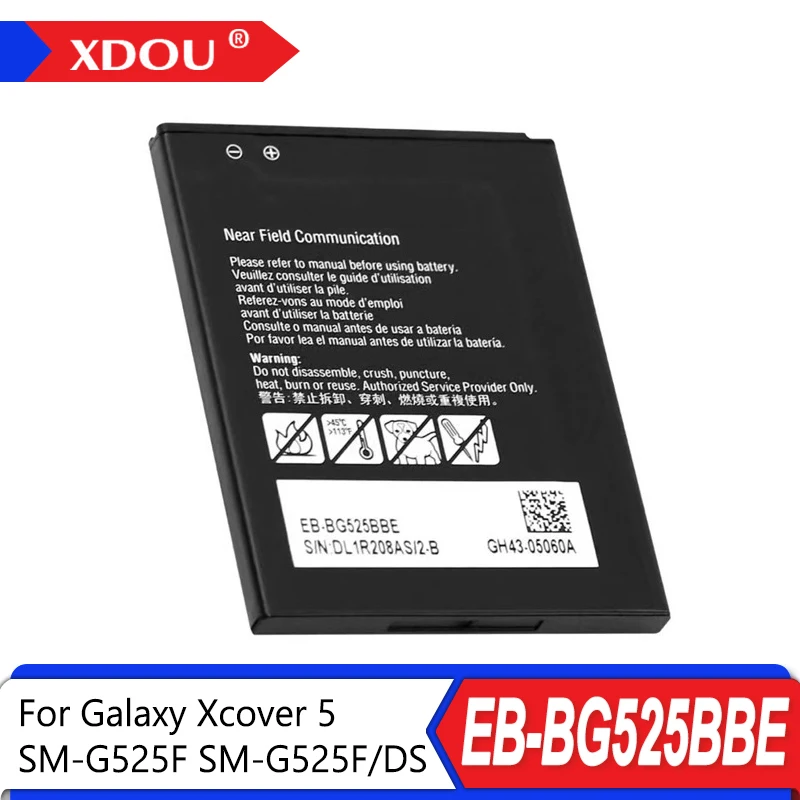 Brand New EB-BG525BBE 3000mAh Battery For Samsung Galaxy Xcover 5 G525F G525F/DS Mobile Phone Batteries