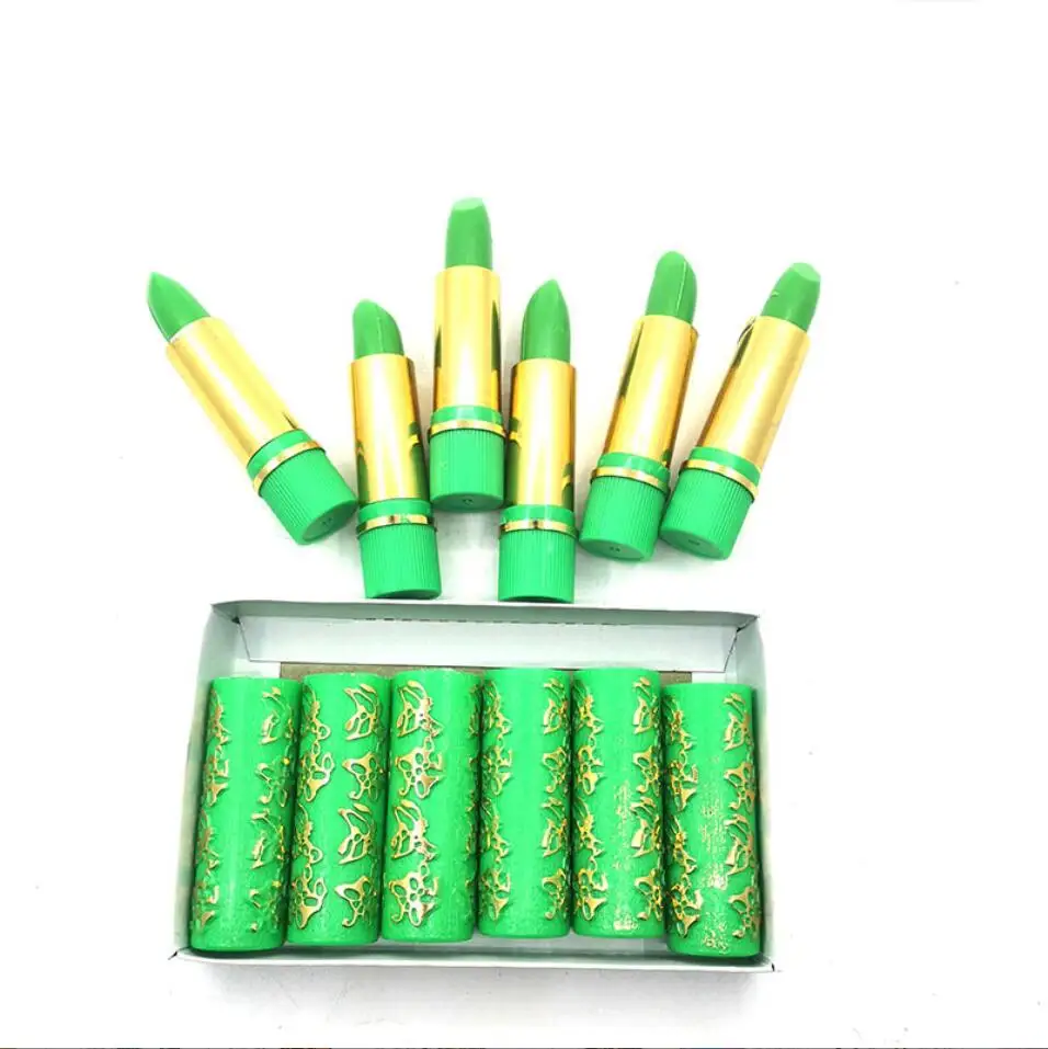 6Pcs/Lot Magic Spotting Fashion Style Color Lipstick Long Lasting Lip Liner Tube Butterfly Color Lipstick Makeup Cosmetics T2093