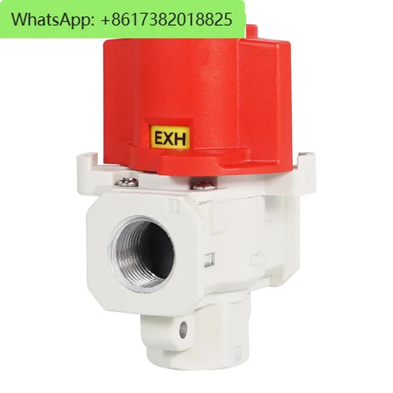 

Residual pressure relief valve VHS20 30 40-01A/02A/03A/04A Three-way valve with keyhole