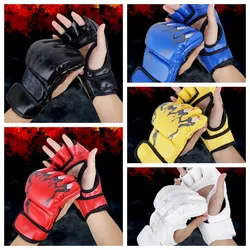 Professional Half Finger Boxing Gloves for Adults Kids MMA Free Sandbag Training Protective Fighting Gear Boxing Equipment Luta