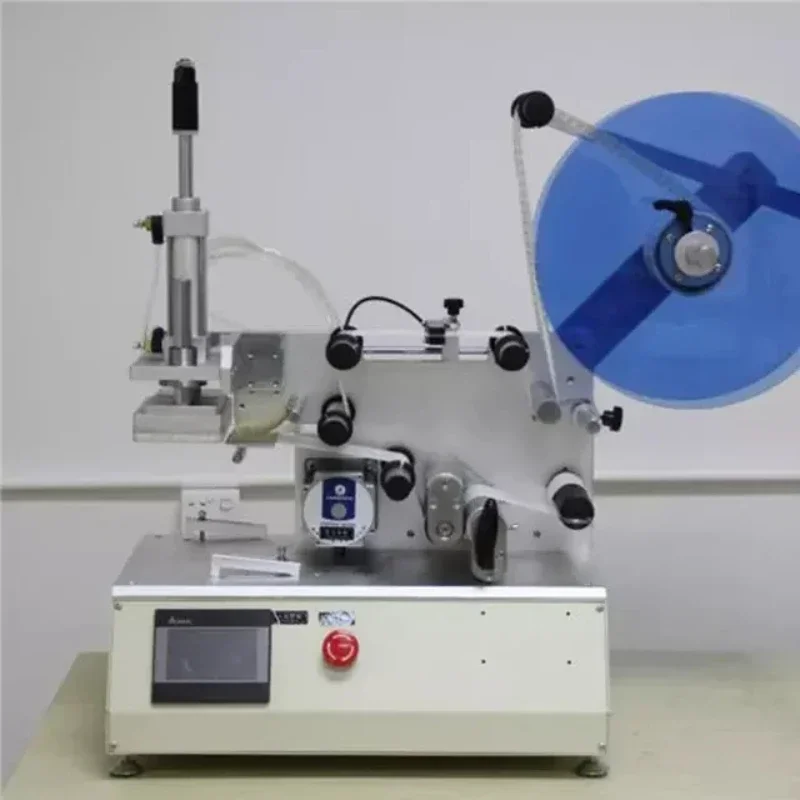 

Reliable Performance Semi Automatic Flat Label Applicator Manual Labeling Machine