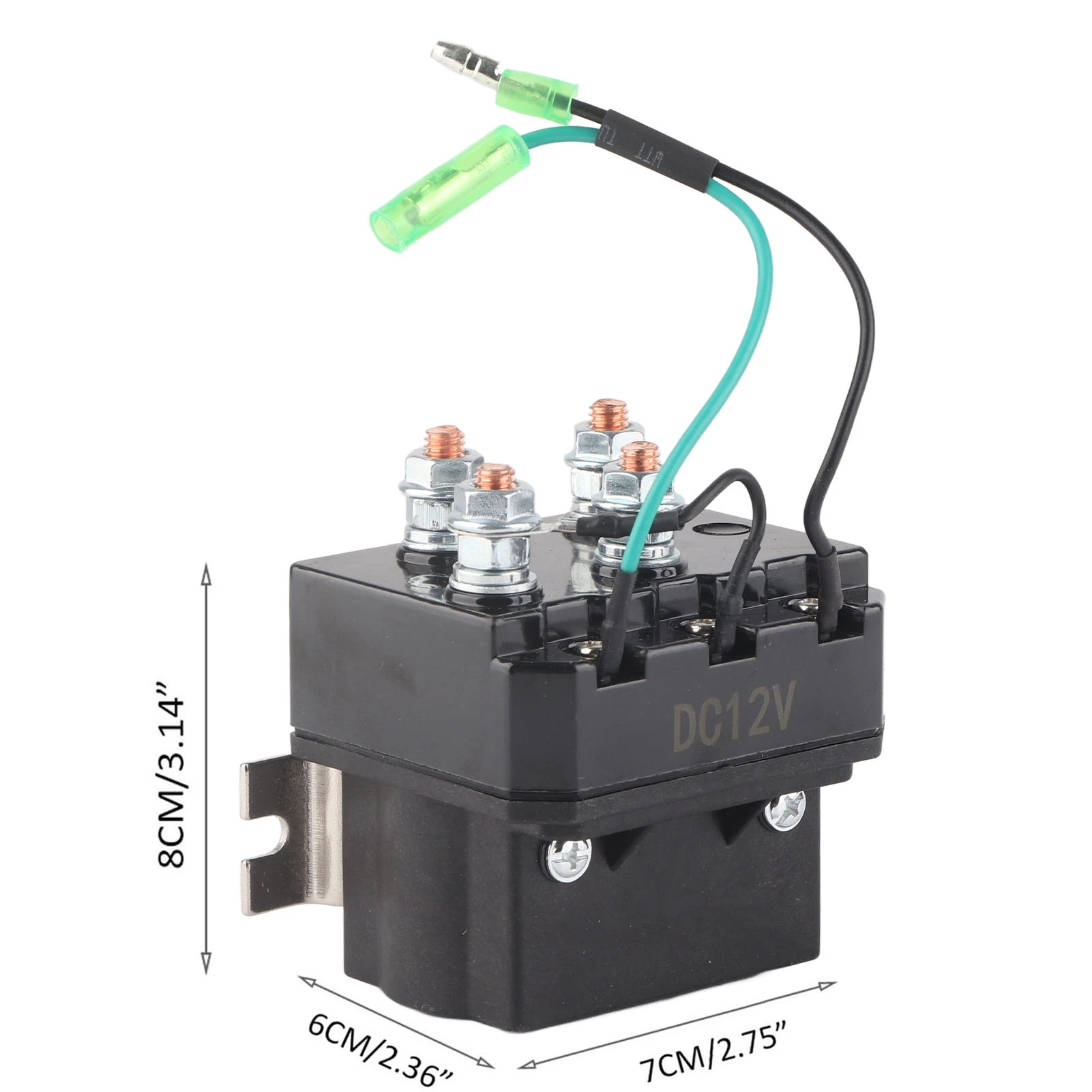 1500‑5000lb Winch Solenoid For 1500‑5000lb Winches ATV UTV Winch Contactor Solenoid Relay