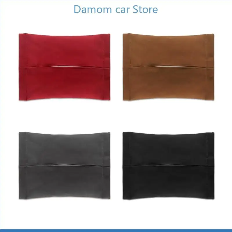 

A2UC Car Tissue Box Interior Car Accessories Storage Bag Hidden-Napkin Paper Holder