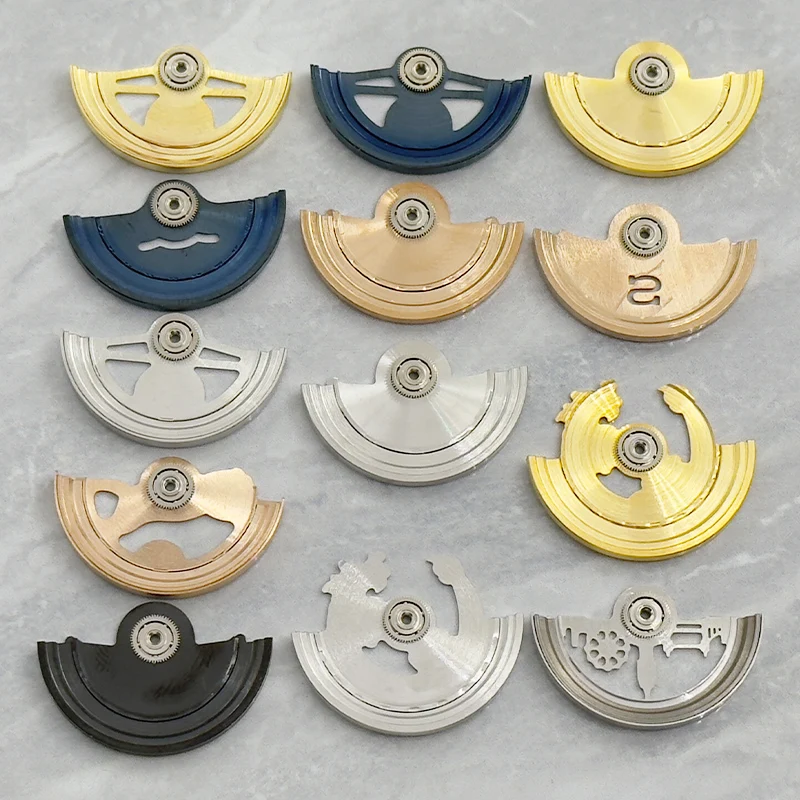 Mod NH35 Multi-Style Automatic Hammer Rotor Fit NH35 NH36 4R35 7S26 7002 Movement Pendulum Weight Watch Mechanical Repair Parts