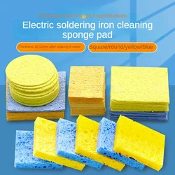 10pcs High Quality High-temperature Resistant Sponge Electric Soldering Iron Sponge Head Cleaning Sponge Pad