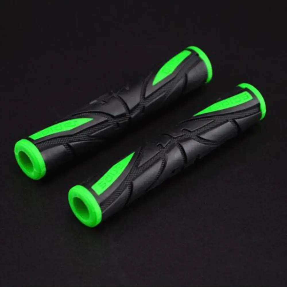 2pcs Motorcycle Rubber Soft Handle Bar Motorcycle Bike Handlebar Cover Anti-Slip Brake Lever Grips Protector Handlebar Cover