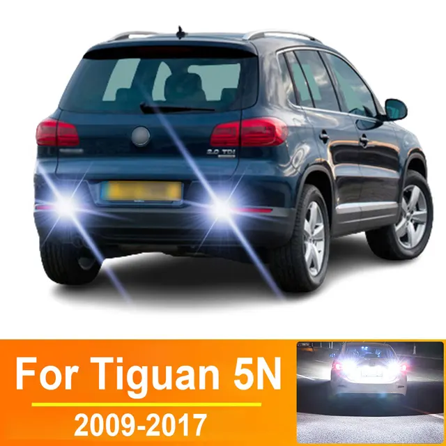 2 sztuki do Volkswagena do VW Tiguan 5N 2009-2015 2016 2017 T15 W16W Żarówka LED światła cofania Canbus bez błędu