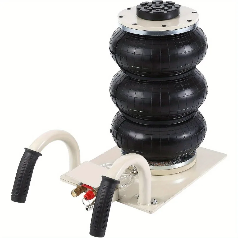 

bearing 3 Ton 6600LBS Triple Bag Air Jack Heavy Duty Pneumatic Lifting Bag with Short Handle Fast 16 Lift for Car Truck SUV Rep