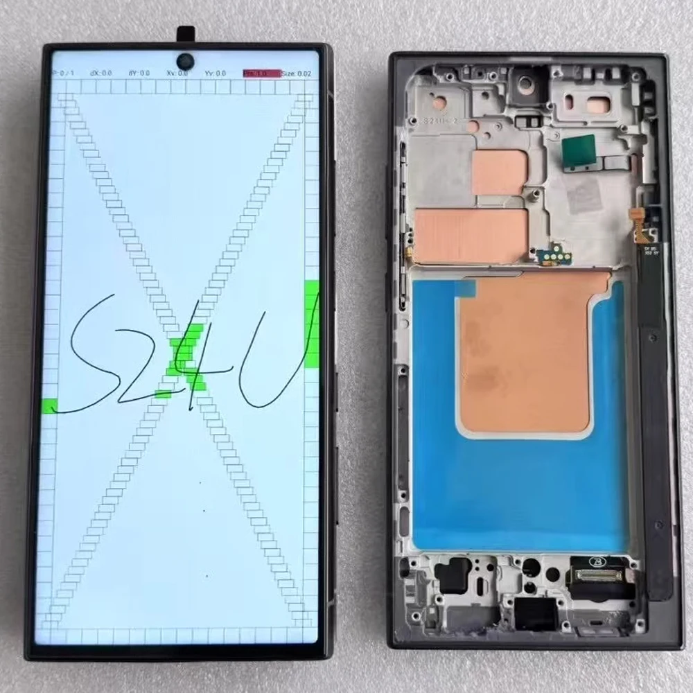 OLED Incell For Samsung S24 Ultra LCD SM-S928B SM-S928B/DS S928U LCD Display Touch Screen Digitizer Assembly No fingerprints