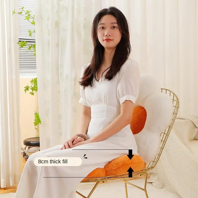 ليتل ديزي القطيفة لعبة دمية عباد الشمس وسادة زهرة وسادة أريكة وسادة مكتب #5