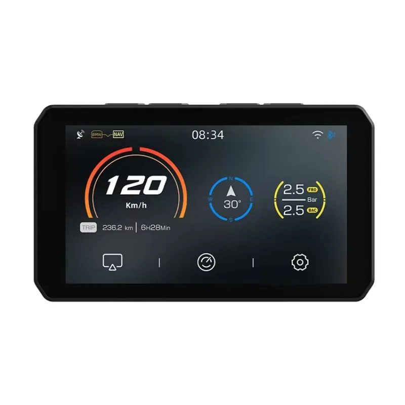 

Aio 5play 720p Dash Cam Front and Rear Carplayer Motorcycle Digital Dashboard Carplay for Bmw Motorcycle