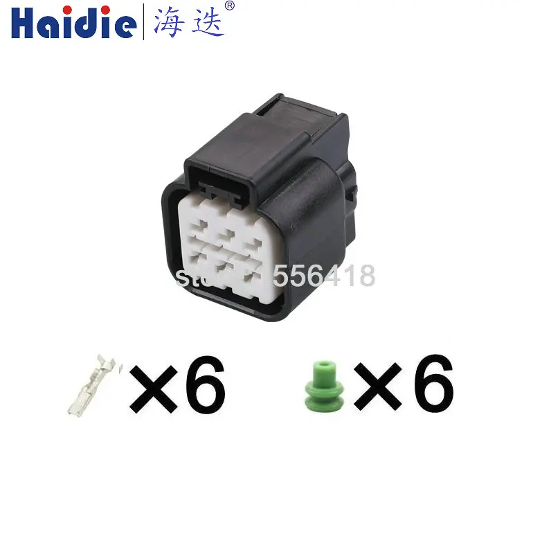 

1-20sets car waterproof auto wire connector plug 2.3 female wiring socket Accelerator pedal automotive connector PK505-06027