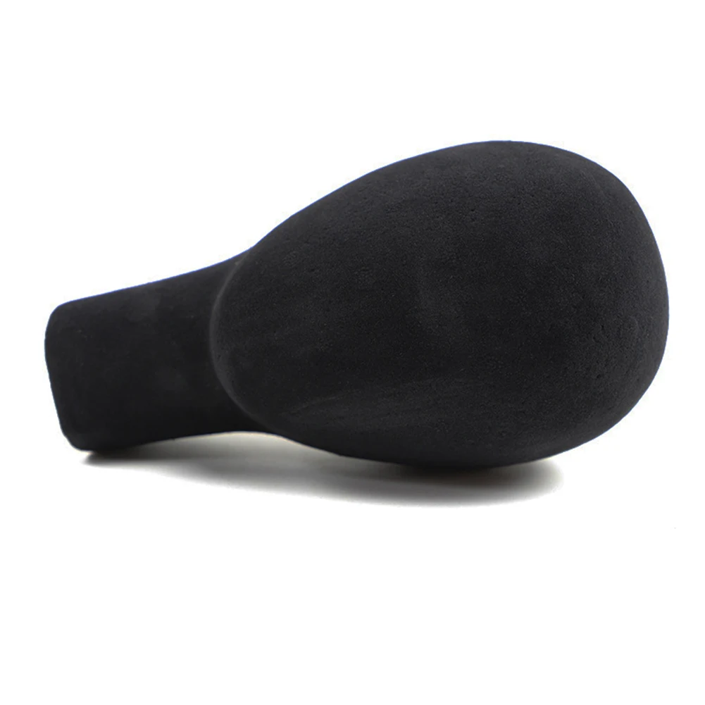 

Практичная манекен-голова из пенопласта, женская, гладкая, для демонстрации шляп, париков, очков, удобный реквизит для DIY