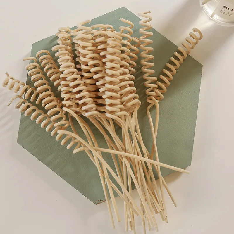 Natural Plant Curved Rattan Sticks Aromatherapy volatile Rod,Reed Diffuser Bottle Perfume Oil Volatile Accessories Home Decor