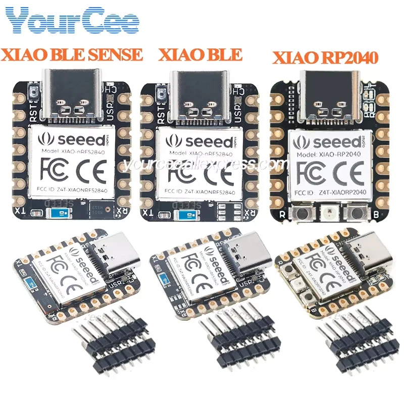5 szt./1 szt. Seeed XIAO NRF52840 BLE SENSE Seeeduino Raspberry Pi Moduł Płytki Rozwojowej dla Arduino/MicroPython/CircuitPython — zdjęcie produktu 7
