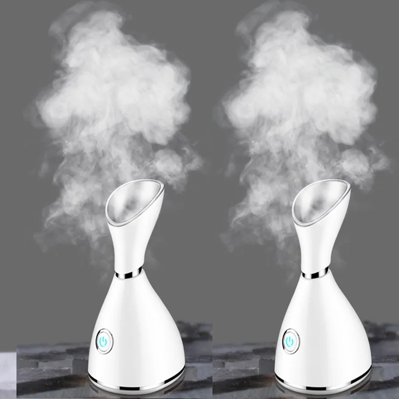 

Hot Professional Personal electric Face Nano Spray Mist Humidifier Home Use Ionic Smart Facial Steamer