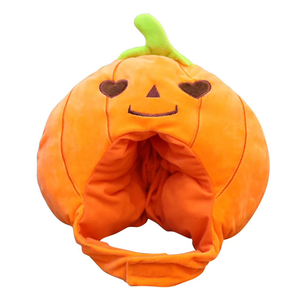 

Cosplay Props Pumpkin Design Hat Halloween Costumes Party Accessories Funny Cap