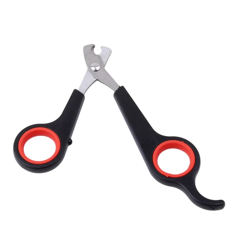 Kitten Scissors Short Tail Scissors Handle Thickened Nail Scissors for Small and Medium-sized Dogs and Cats