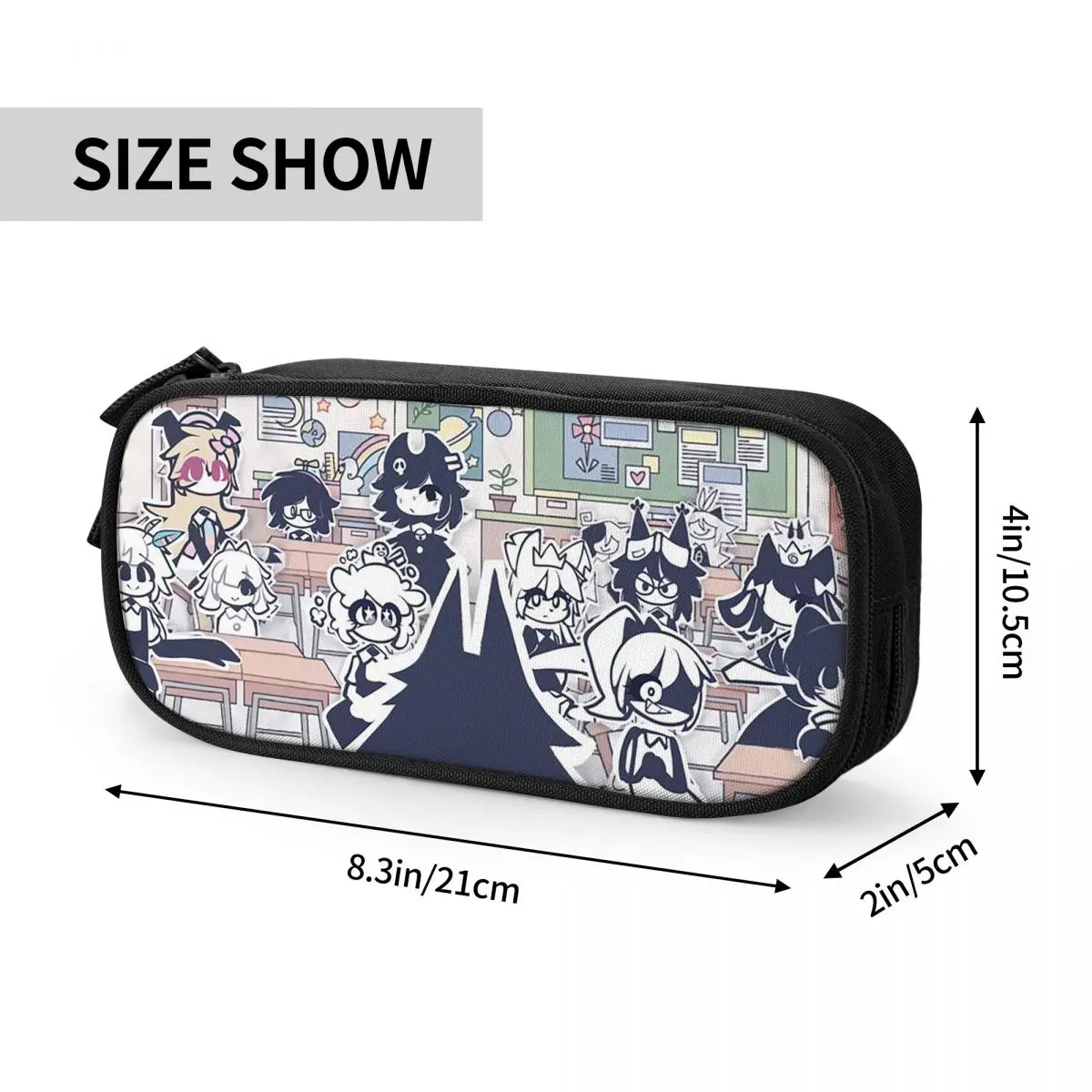 Miss Circle Fundamental Paper Pencil Cases for Students Gifts Pen Box Pencil Bag Large Capacity Pencil Pouch