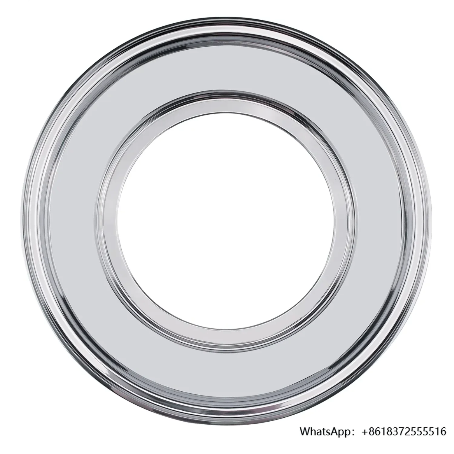 

3 piece wheel lip For BBS RS RF RT 15 to 17inch 30hole 3 Piece Wheel Rim Polished Triple Step Outer Lip Alloy 6061-T6