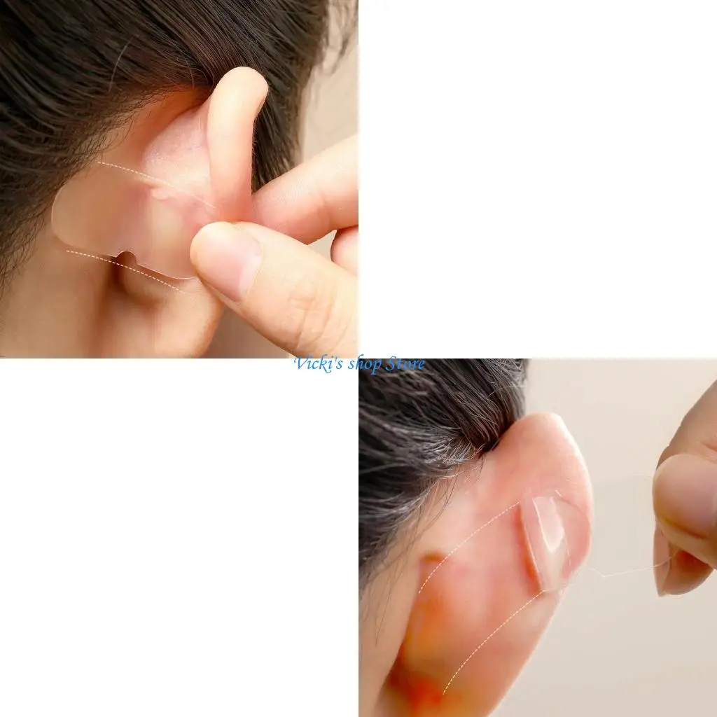 10pcs Elf Ear Support Stickers Invisible Ear Corrector Ear Support Patches