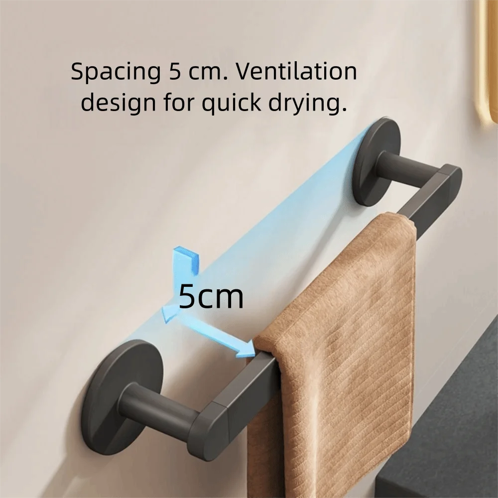 

Новая алюминиевая вешалка для полотенец, настенная нержавеющая стойка для хранения, водонепроницаемая вешалка для полотенец, вешалка для полотенец, домашняя ванная комната