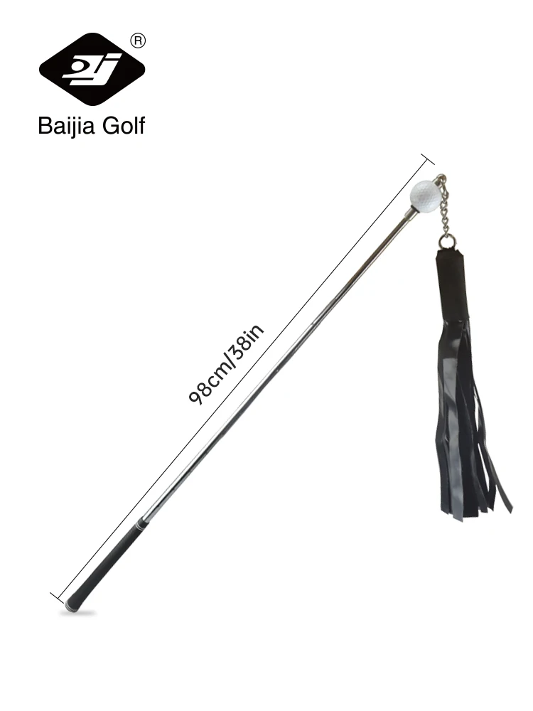 BAIJIAGolf Swing Trainer Golf Swing Training Ribbon Stick Golf