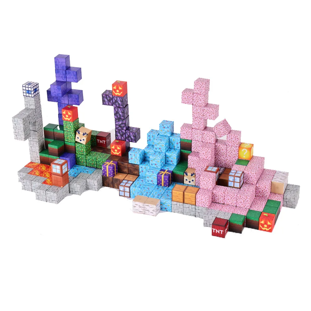 25MM magnetic block strong magnetic geometry building blocks Strong magnetic toy puzzle magnetic toy magnetic building blocks