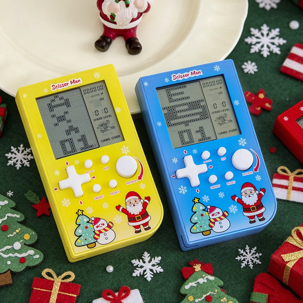 1/2/3PCS Retro Handheld Game Console 3 Inch Screen Multi Game Modes Tetris Game Player Christmas Birthday Gift For Travel Toy