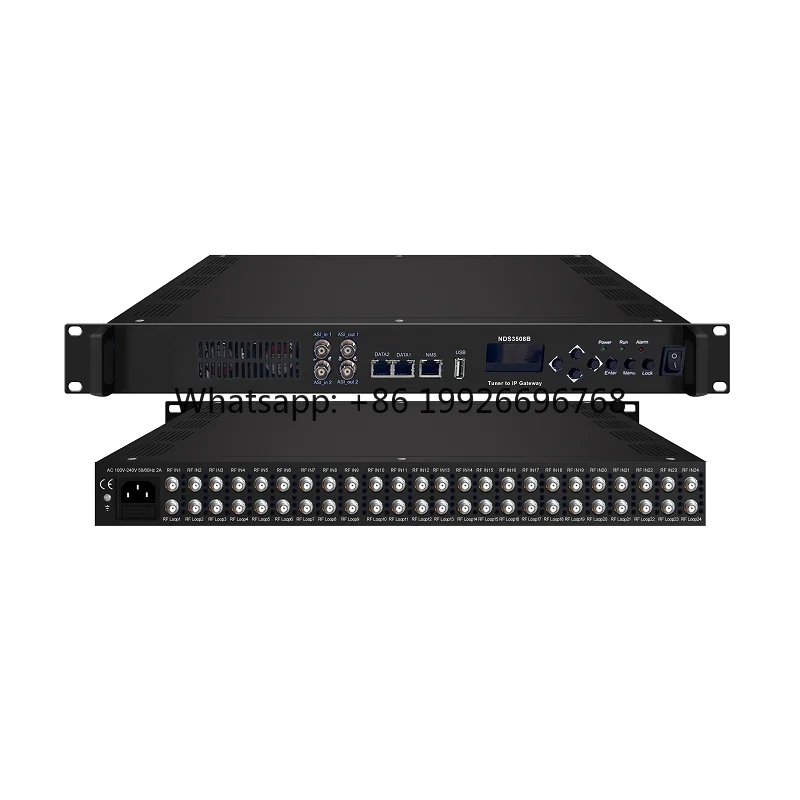 3508B- 16 Tuners Tuner IP Gateway 2 ASI DVB S2 DVBC ISDBT ATSC  Gateway