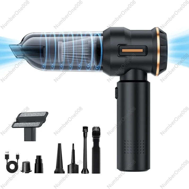 

Wireless Brushless High-Power Two-Speed Adjustable Suction and Blowing Integrated Home and Car Dual-Use Portable Handheld Mini
