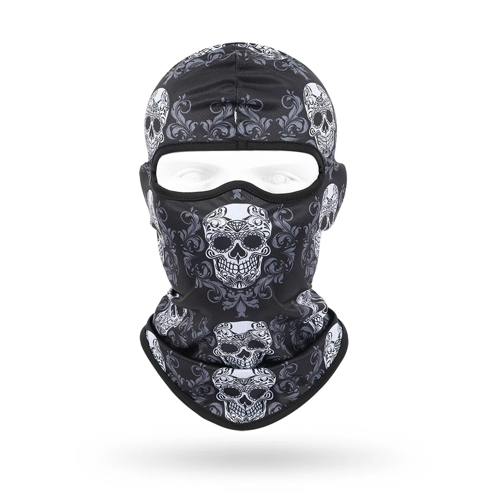 

Motorcycle Biker Head Cover Cycling Full Face Scarf Cap Outdoor Skull Balaclava Breathable Face Bandana MTB Bicycle Headgear