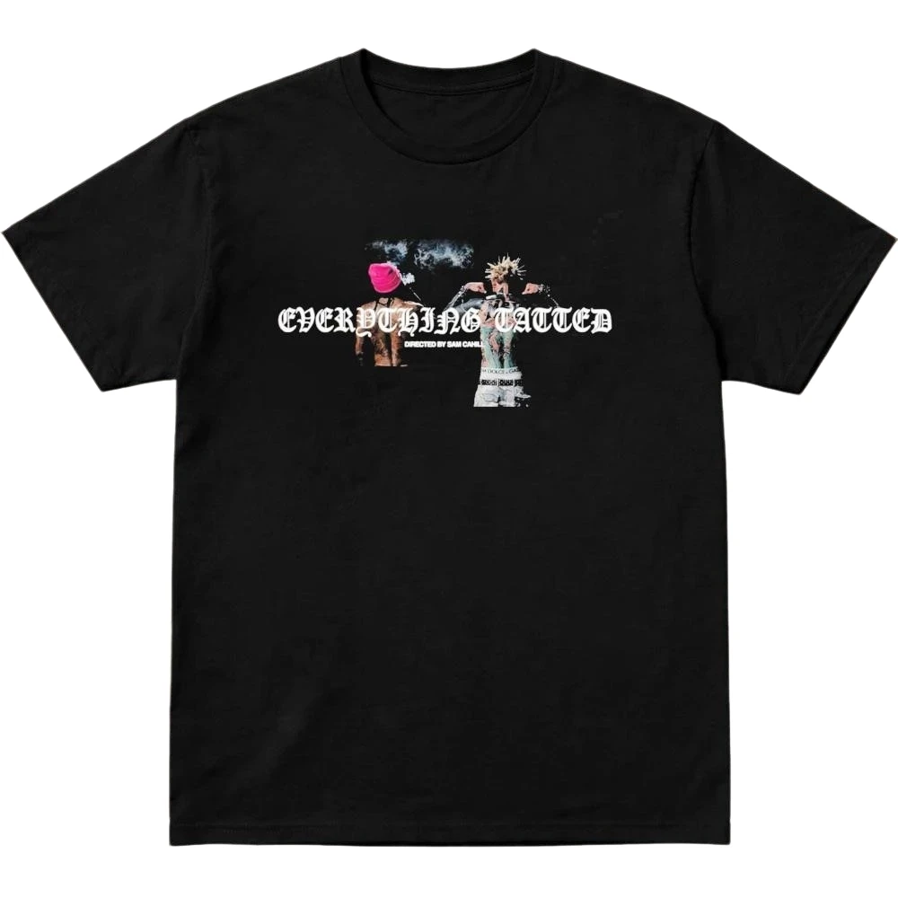 MGK x Wiz Khalifa Everything Tatted 2026 Merch New T shirt 100%Cotton Unisex Men‘s Women's T-Shirt Fans Fashion Y2k Casual Tee