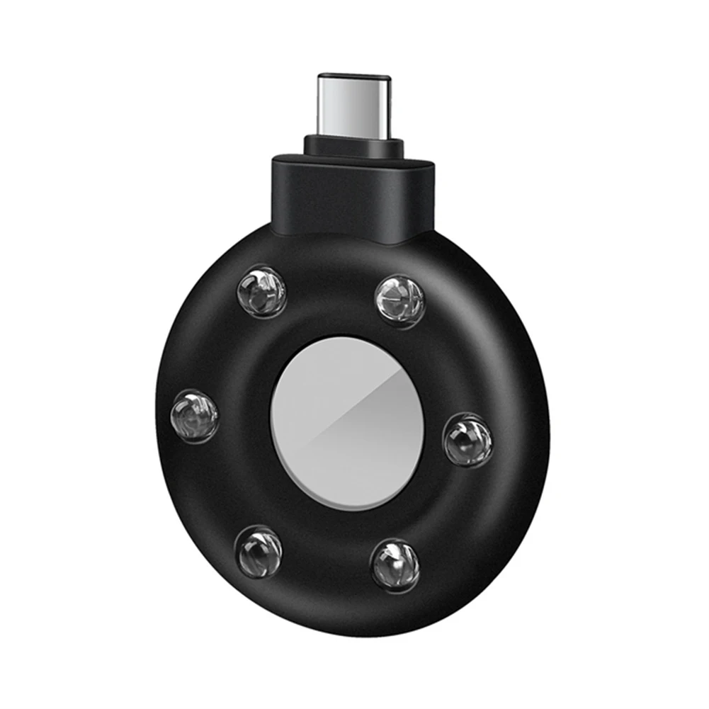 Mini Monitoring Alarm Easy Operate ABS Traveling USB Charging Automatic Camera Detector High Precision For Hotel Infrared Office