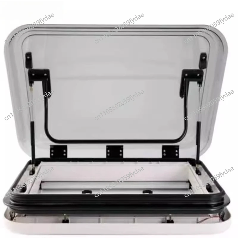RV Sunroof Conversion Kit, 12V with Lighting, Ventilation, and Mosquito Protection