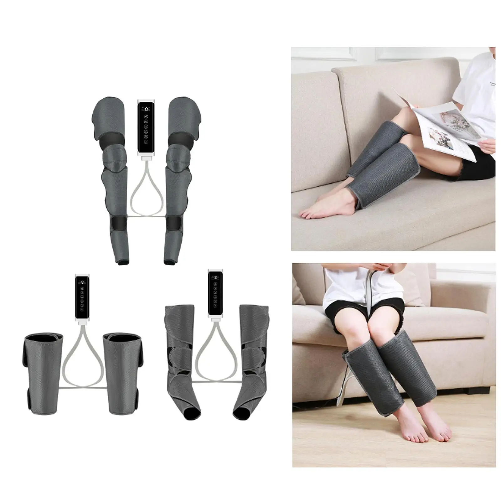 

Air Compression for Men Women Leg Massager for Circulation for Calf Foot Leg