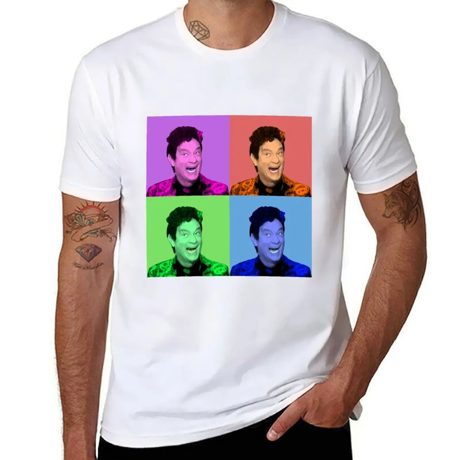 

David S. Pumpkins - Any Questions VII - Pop Art T-Shirt t shirts for man cotton anime t shirts for man T-Shirt