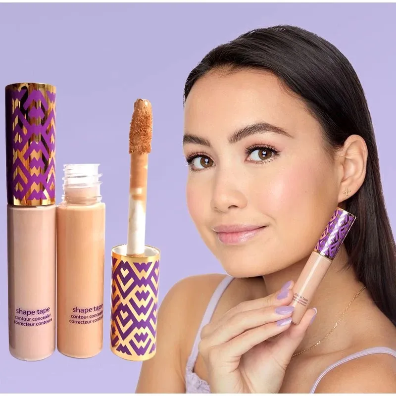 Concealer cair krim dasar perbaikan, Concealer Foundation cair 10ml dengan pengendali minyak, penutup noda lingkaran hitam wajah