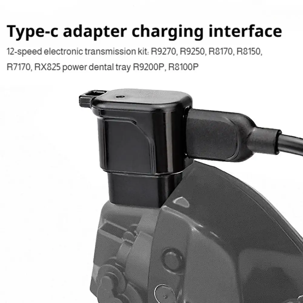 

Компактный портативный адаптер для быстрого зарядного устройства USB-C для электронного переключателя Shimano 12S Di2 R9200 R8100 R7150, велосипедный аксессуар