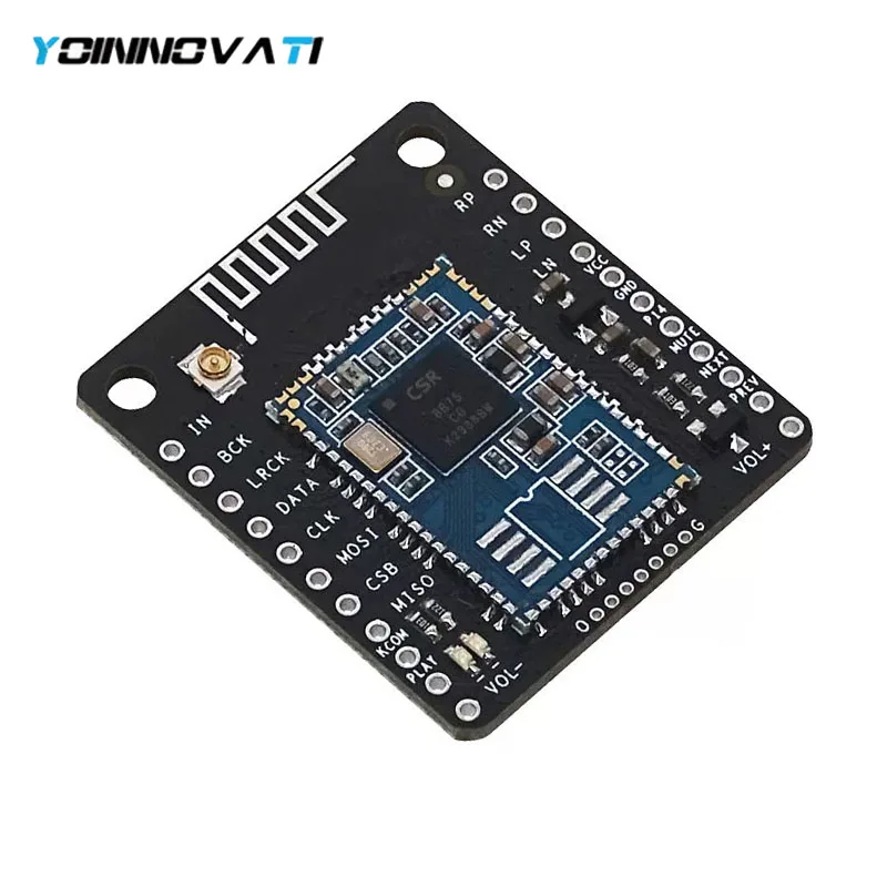 YT CSR8675 BT 5.1 Audio Receiver Board Stereo Audio Module with I2S / Analog / SPDIF Output, Support Low-Latency & Hi-Res Codecs