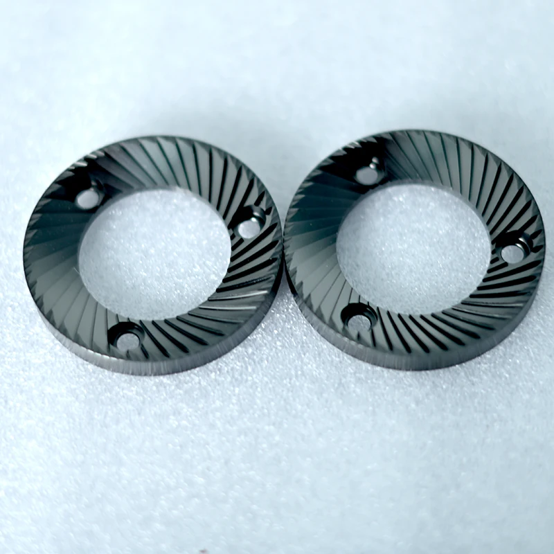 64mm Flat Burrs with DLC plating Sweet High-Uniformity Espresso Grinding, Commercial  Bean Grinder Burrs