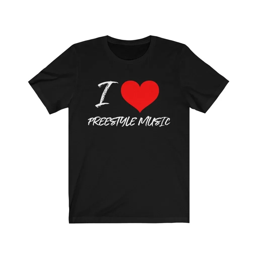 I Heart Freestyle Music Jersey T Shirt