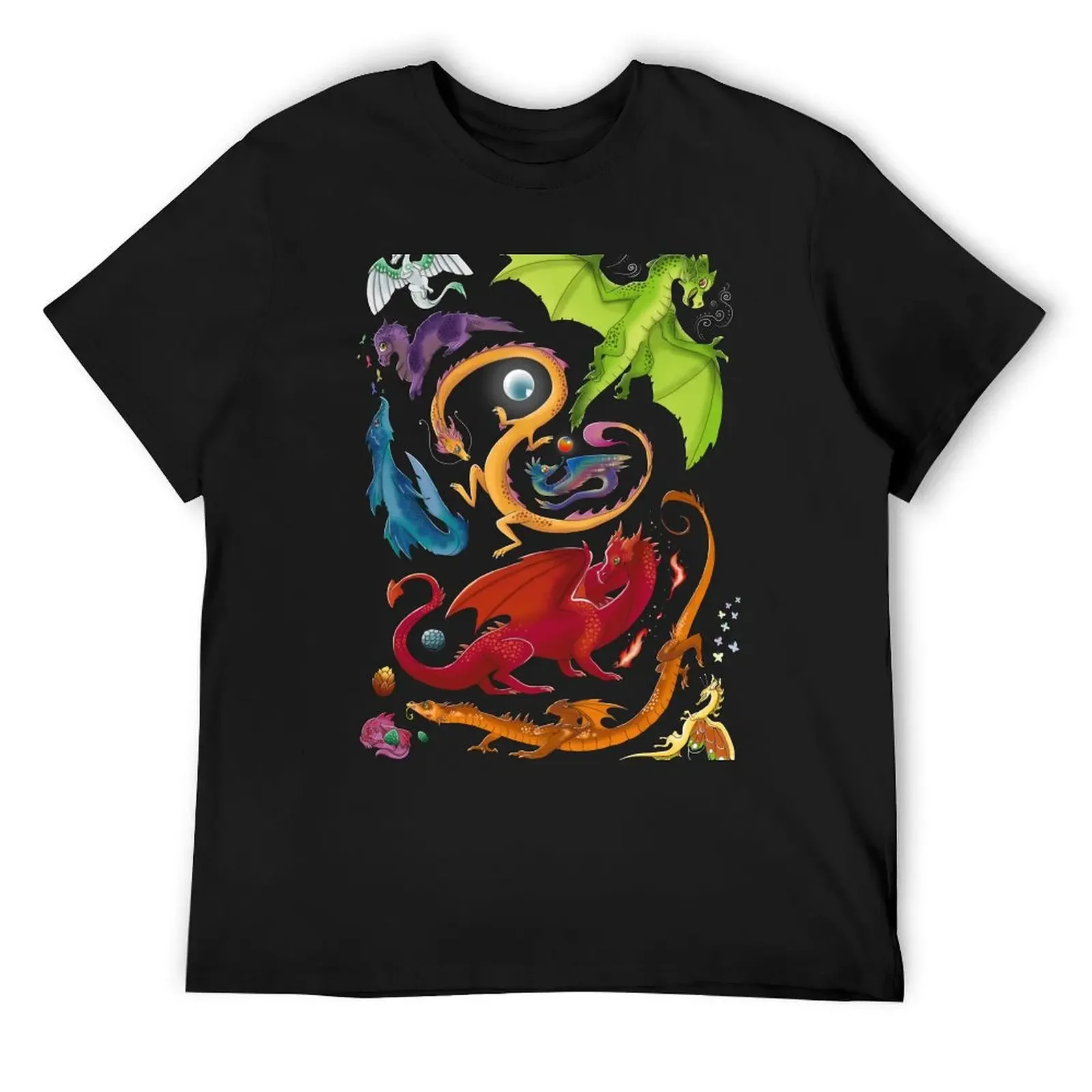 

Dragon Rhapsody Print T-Shirt