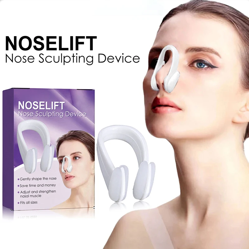 Nose Up Lifting Shaping Shaper Orthotics Clip Beauty Nose Slimming Massager Straightening Clips Tool Nose Up Clip Corrector