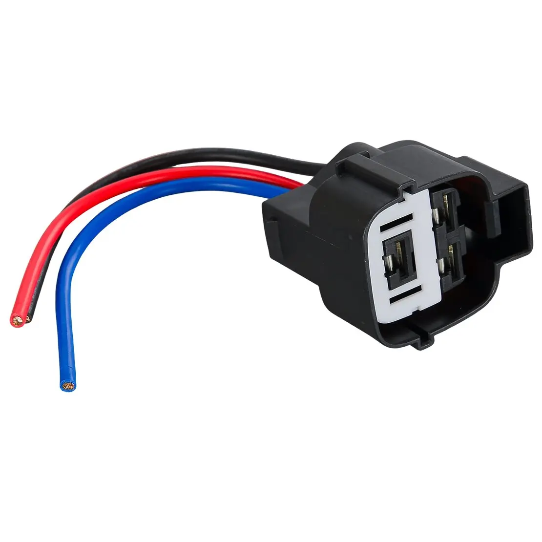 25385-2E100 Femal Electronic Cooling Fan Resistor Harness Connector Plug fit for Hyundai Santa Fe Sonata Kia Optima Sorento