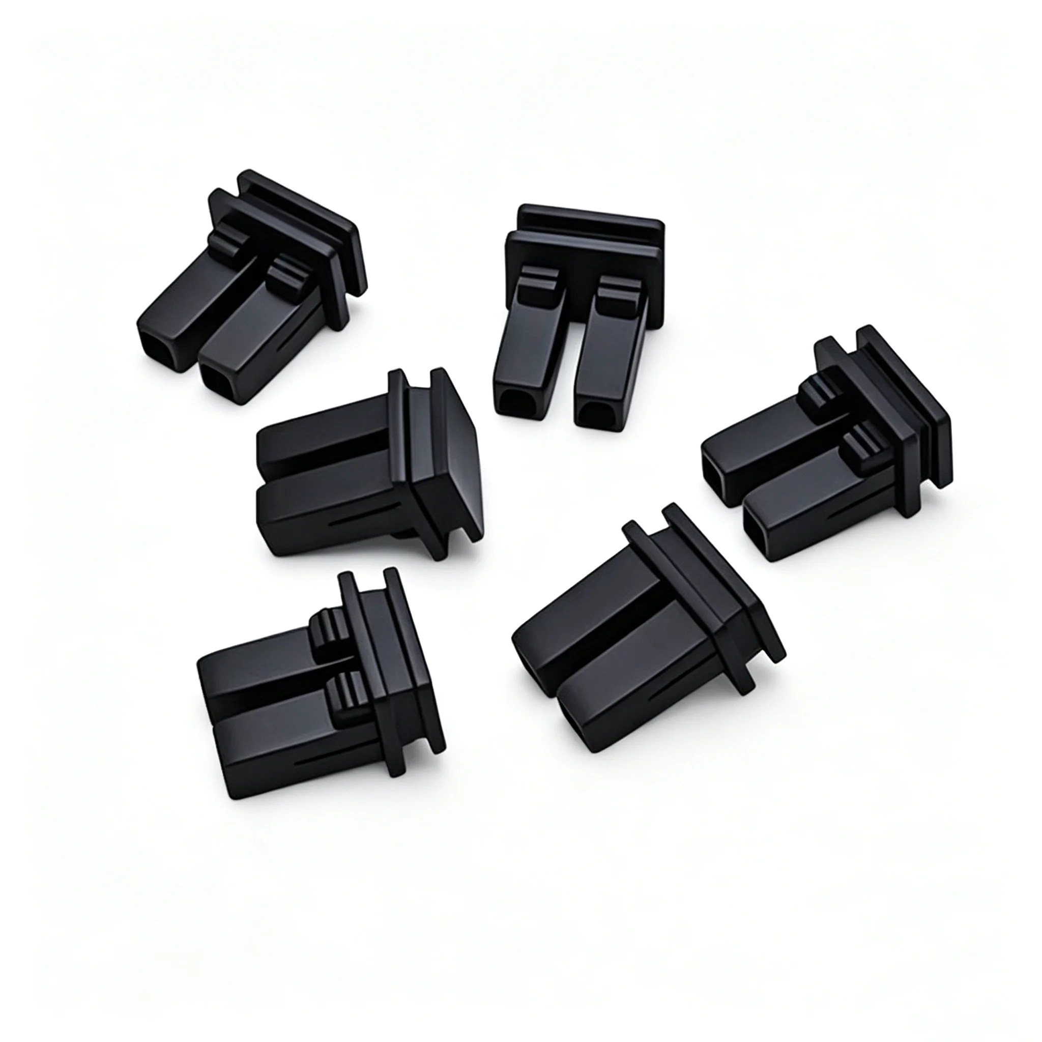 SFP Dust plug SFP+ dust cap 100pcs for SFP XFP module duplex LC fiber transceiver protective cover free shipping ELINK black