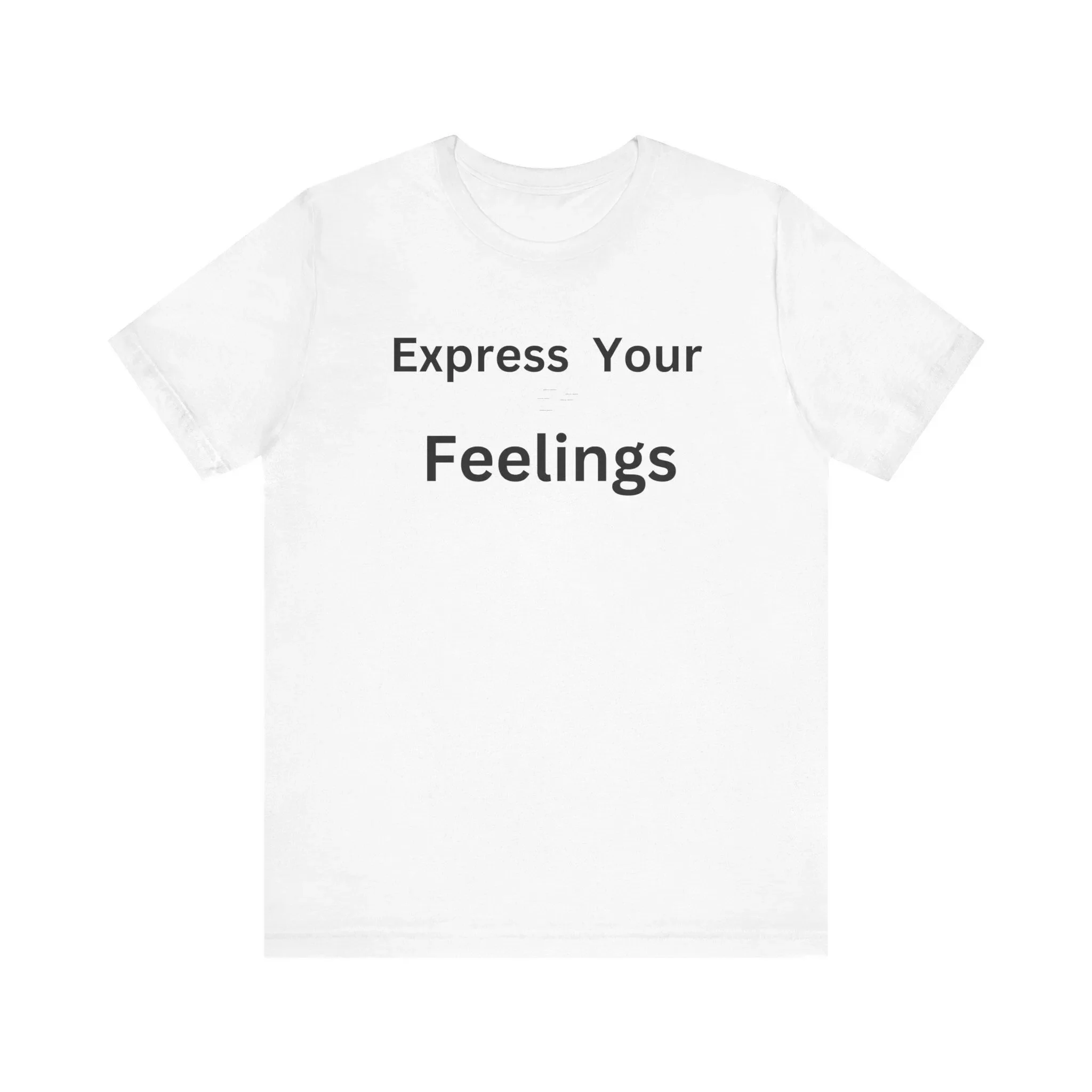 Express your Feelings Jersey  T Shirt